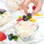 Photo 6. Yogurt fruit salad